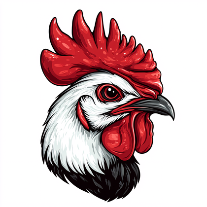 Rooster Head