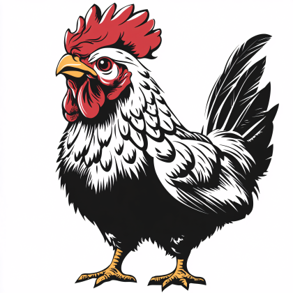 Rooster Illustration