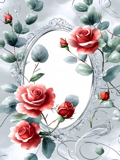 Rose and Mirror