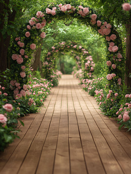 Rose Archway Path