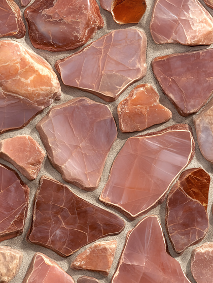 Rose Quartz Stone Pattern