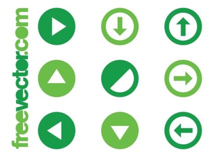 Round Icons Free Vector