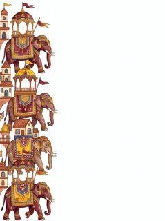 indian elephant border