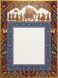 indian wedding border