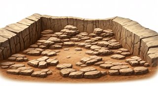 rocky canyon terrain