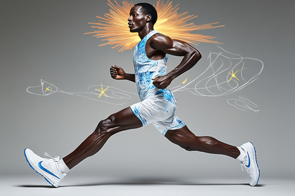 Runner in Motion
