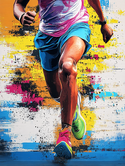 Running Athlete Abstract