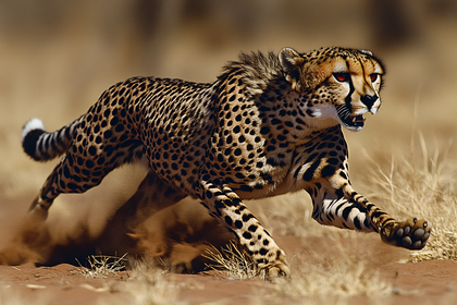 Running Cheetah