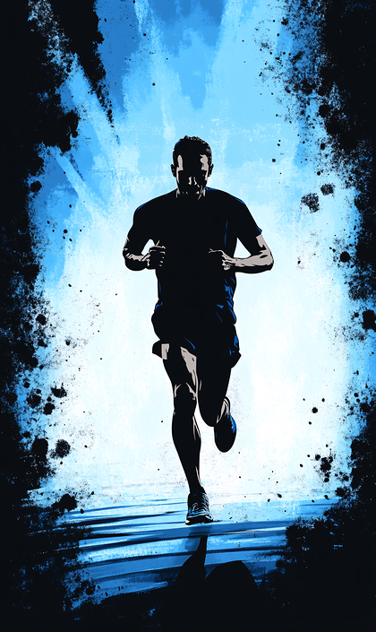 Running Man Silhouette