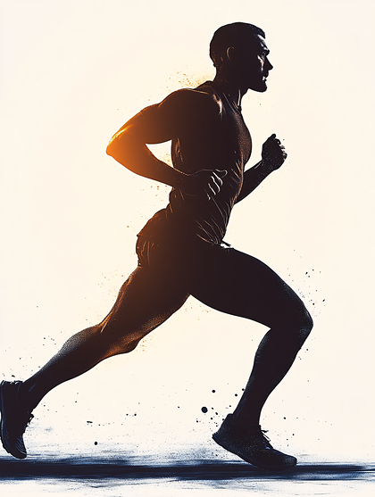Running Silhouette