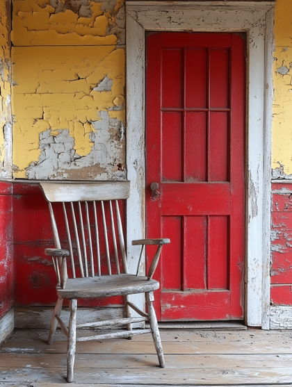 Rustic Doorway Scene