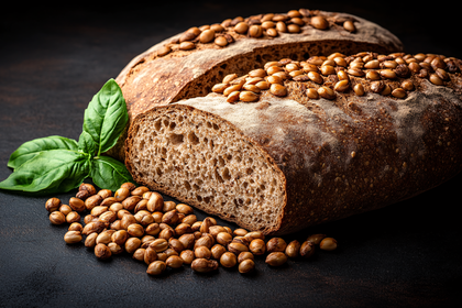 Rustic Seeded Bread Loaves