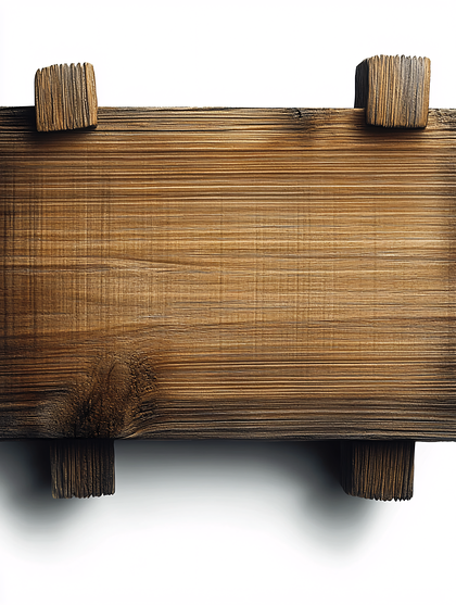 Rustic Wooden Plank