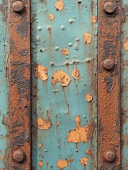 Rusty Metal Structure