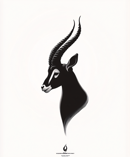 Sable Antelope Portrait