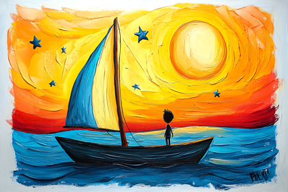 Sailboat at Sunset