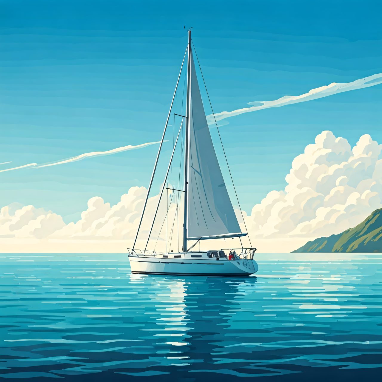 sailboat on water