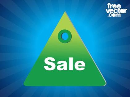 Sale Label Template Free Vector