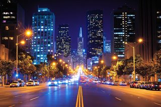 San Francisco Cityscape at Night