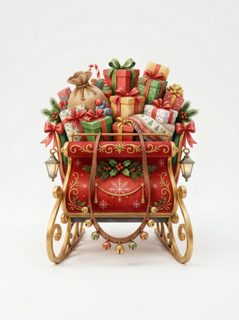 santas-christmas-sleigh