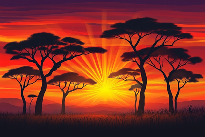 Savanna Sunset