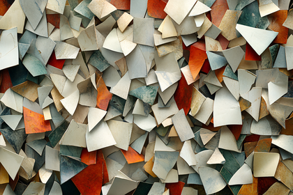 Scattered Earthy Tiles