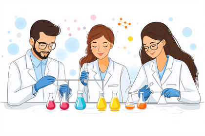 Scientists Conducting Experiment