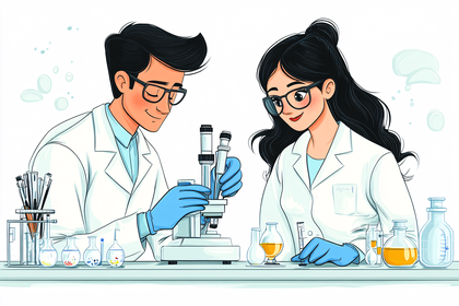 Scientists In Laboratory