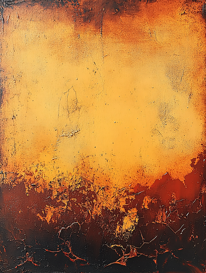 Abstract Scorched Earth Texture Painting