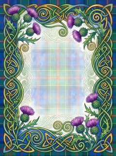 thistle celtic frame