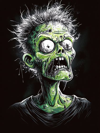 Screaming Zombie