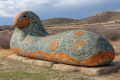 Sculptural Desert Creature