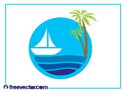 Sea Icon Free Vector