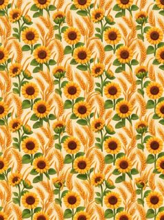 sunflower wheat pattern