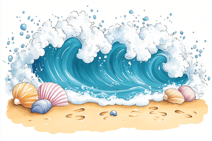 Seashell Beach Wave