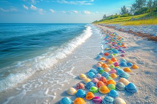 Seashell Symphony on the Shore