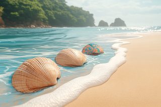 Seashells on the Beach