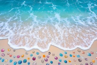 Seashells On The Beach