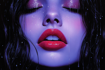 Sensual Rainy Portrait