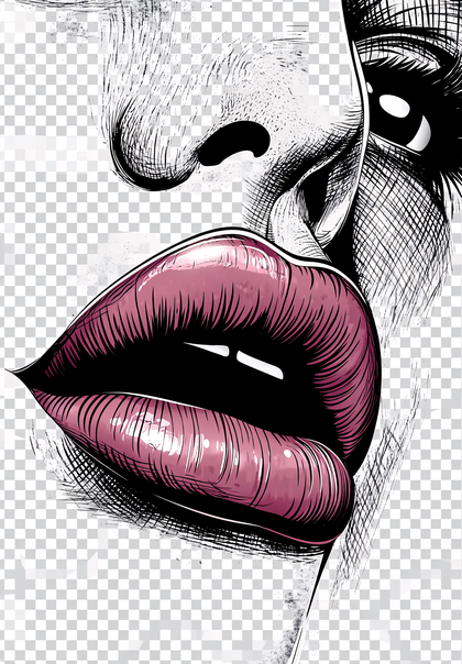 Sensual Woman Lips