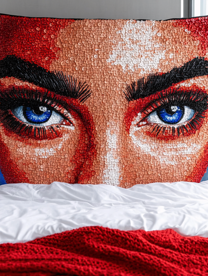Sequined Eye Pillow