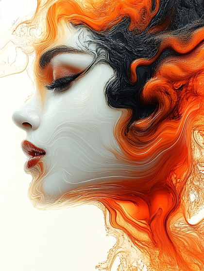 Serene Beauty of Fluidity