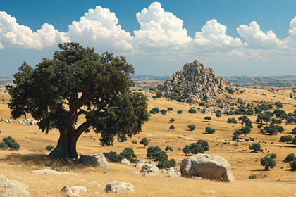 Serene Countryside Vista