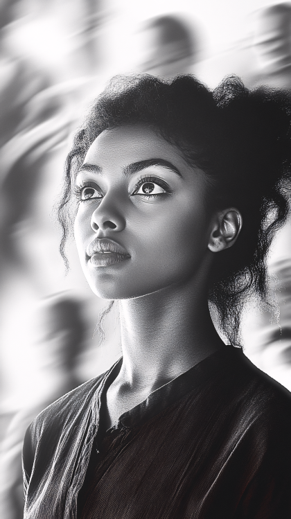 Serene Gaze