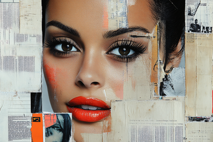 Serene Gaze Collage