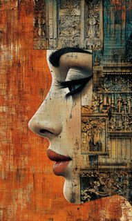 Serene Gaze of Antiquity