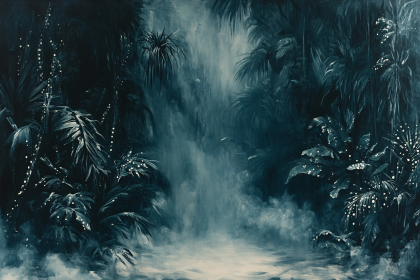 Serene Jungle Vista