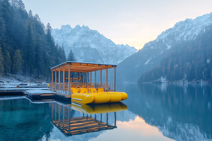 Serene Mountain Lake