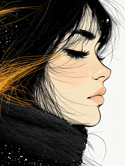Serene Portrait