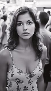 Serene Portrait Of A Young Woman
